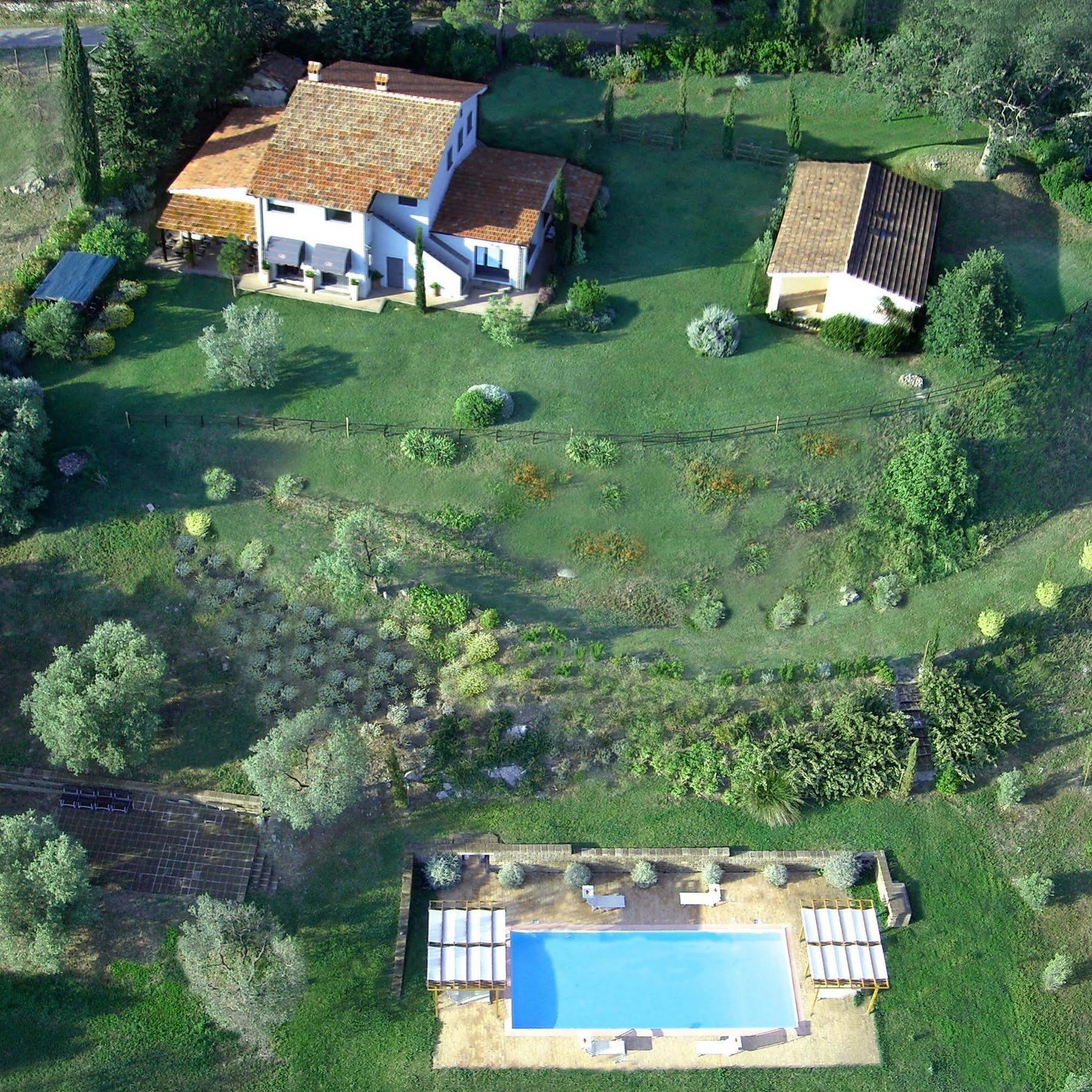 Agriturismo Quercia Rossa Rural House Montemerano Eksteriør billede
