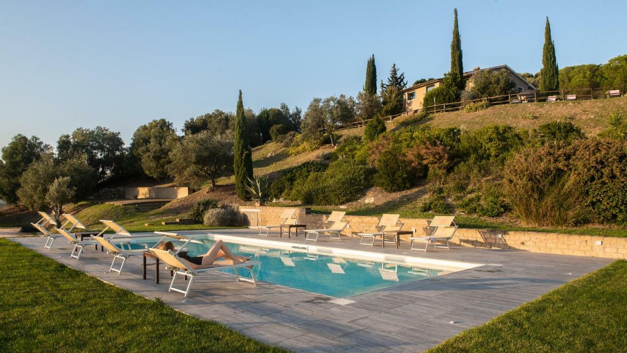 Agriturismo Quercia Rossa Rural House Montemerano Eksteriør billede